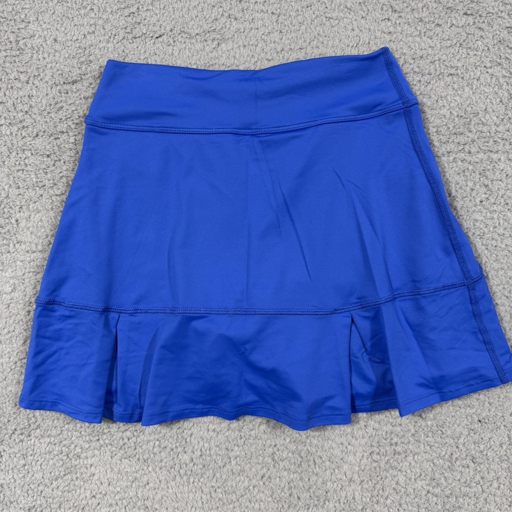 Dona Jo Skort Womens Small Royal Blue Ruffle Tennis Golf Athletic Skirt - Picture 6 of 7